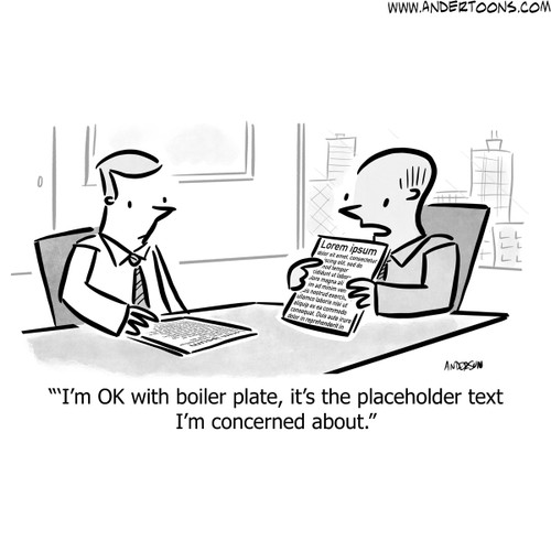 lorem ipsum cartoon