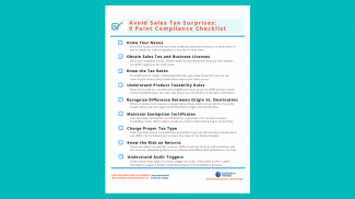 sales tax compliance