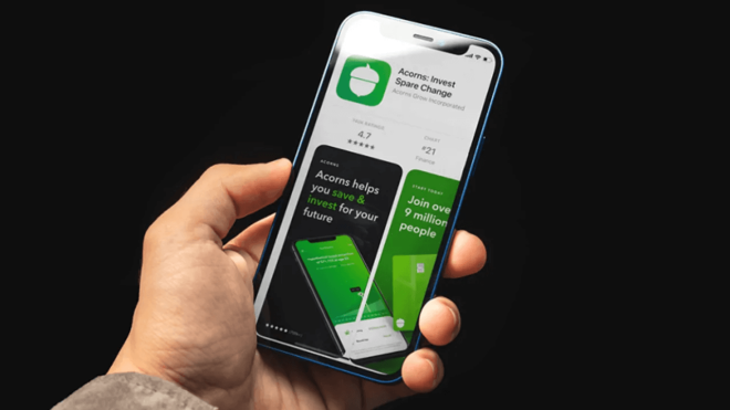 the best investment apps - acorn